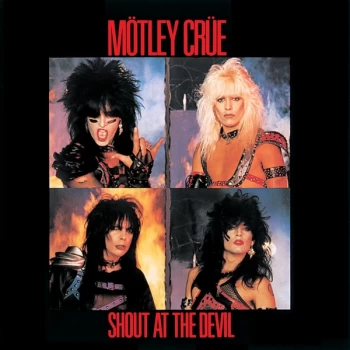 Image of Motley Crue - Shout At The Devil Bloodshot Colour Vinyl