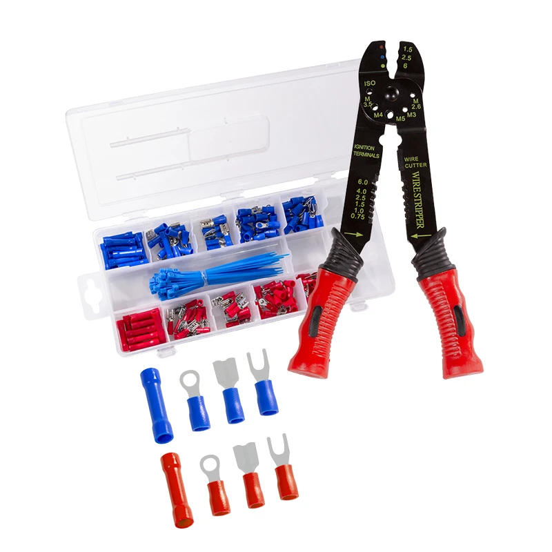 Image of LogiLink WZ0078 cable crimper Crimping tool Black. Red
