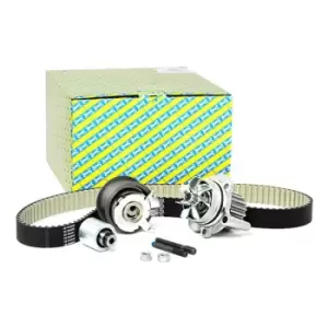 Image of SNR Water Pump + Timing Belt Kit VW,AUDI,FORD KDP457.490 038109119L,038109119N,038109119P 038109243M,038109244J,038109244N,038121011C,038121011CX