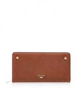 Image of Dune London Korrie Zip Purse - Tan