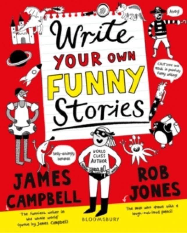 Image of James Campbell Write Your Own Funny Stories Book Multi unisex