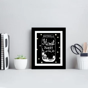 Image of SCT-095 Multicolor Decorative Framed MDF Painting