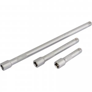 Image of Draper 3 Piece 3/8" Square Drive Extension Bar Set 3/8"