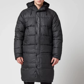 Image of Barbour International Mens Broadford Winter Wax Jacket - Black - M