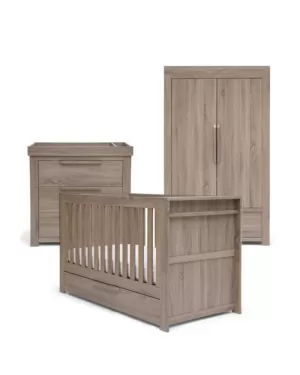 Image of Mamas & Papas Franklin Cot Bed, Dresser Changer And Wardrobe