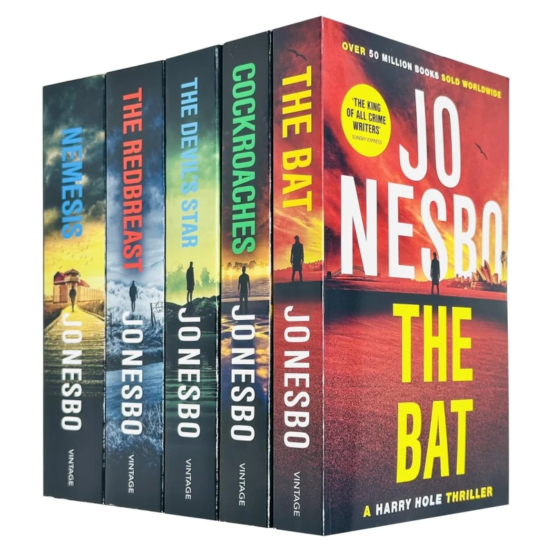 Image of Harry Hole Series 1-5 Books Collection By Jo Nesbo Jo Nesbo Books