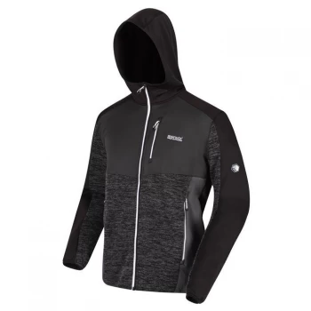 Image of Regatta Cadford Full Zip Fleece Hoodie - Black