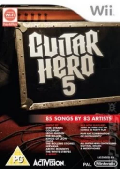 Image of Guitar Hero 5 Nintendo Wii Game