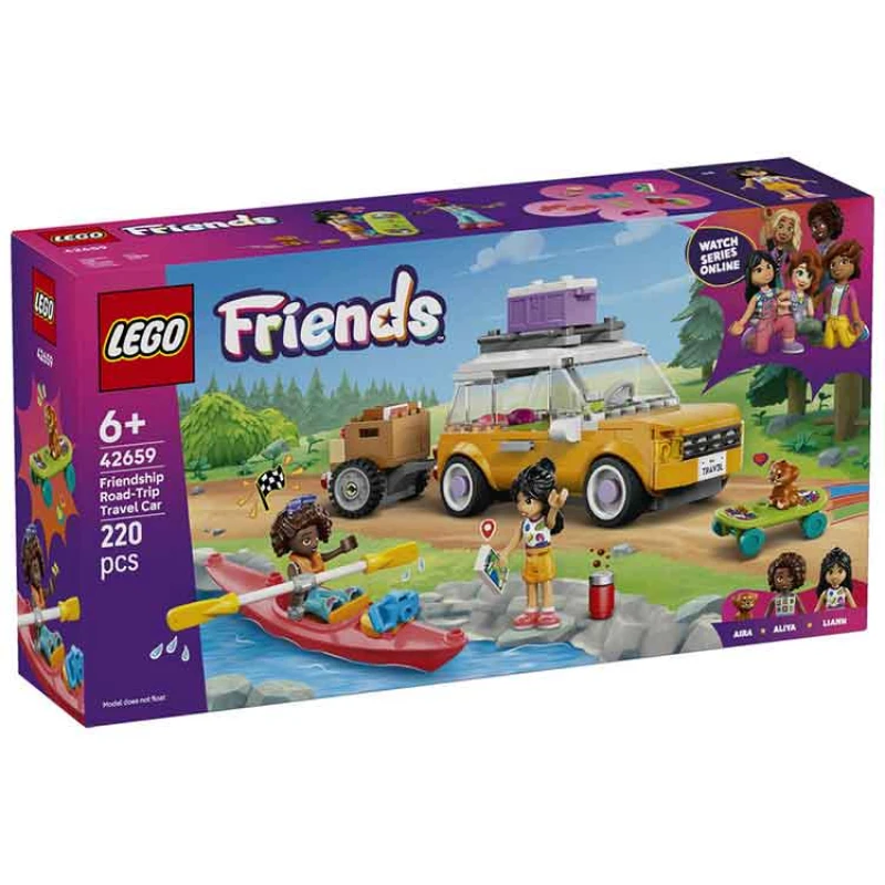Image of LEGO Friends Friendship Road-Trip Travel Car Building Set 42659