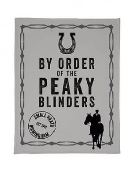 Image of Peaky Blinders Peaky Blinders By Order Fleece Blanket