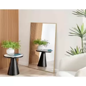 Image of Furniture Box Emma 120x80cm Gold Rectangle Frame Wall Mirror