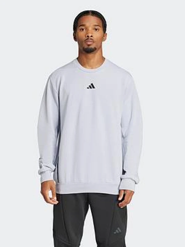 Image of Round neck sweatshirt adidas D4T Gris Male M