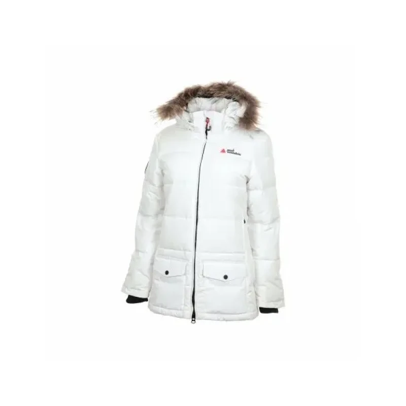 Image of Peak Mountain Womens ski jacket Peak Mountain Atole Blanc Female L