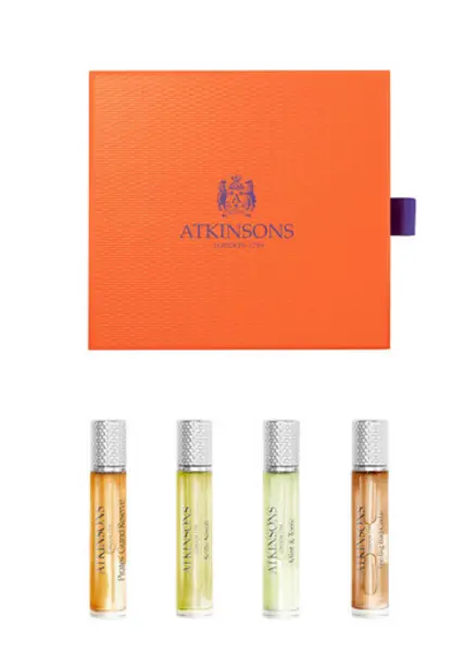 Image of Atkinsons Gems Of The Empire Discovery Set 4 x 10ml Gift Sets, Fur