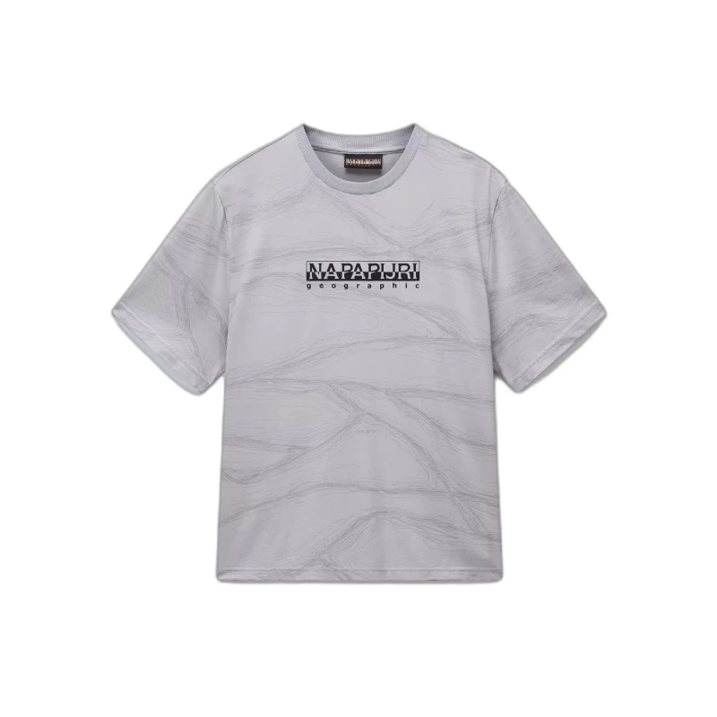 Image of T-Shirt Napapijri S-Cellini SS Gris Male M