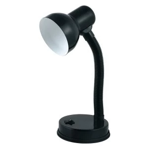 Image of Lloytron 35W 'Mini Classic' Small Flexi Desk Lamp - Black