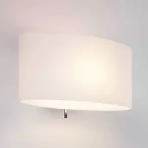 Image of Tokyo Switched 1 Light Indoor Wall Light White Glass, E14