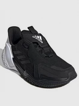Image of Adidas 4Uture Sport Running Junior Trainers - Black/White