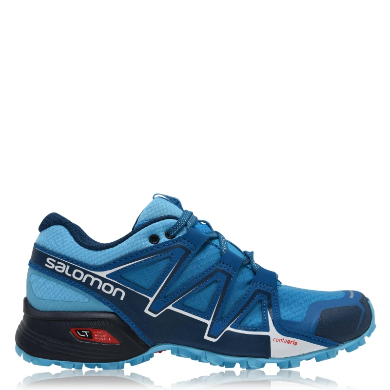 Image of Salomon Speedcross Vario 2 Ladies Trail Running Shoes - Blue Blue 6