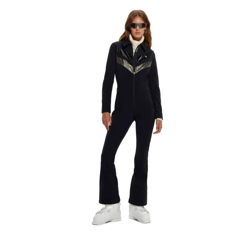 Image of Boss Womens BOSS Weather Resistant Tailored Fit Ski Suits Black female 12 (L)