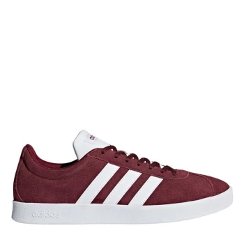 Image of adidas VL Court 2.0 Mens Shoes - Red