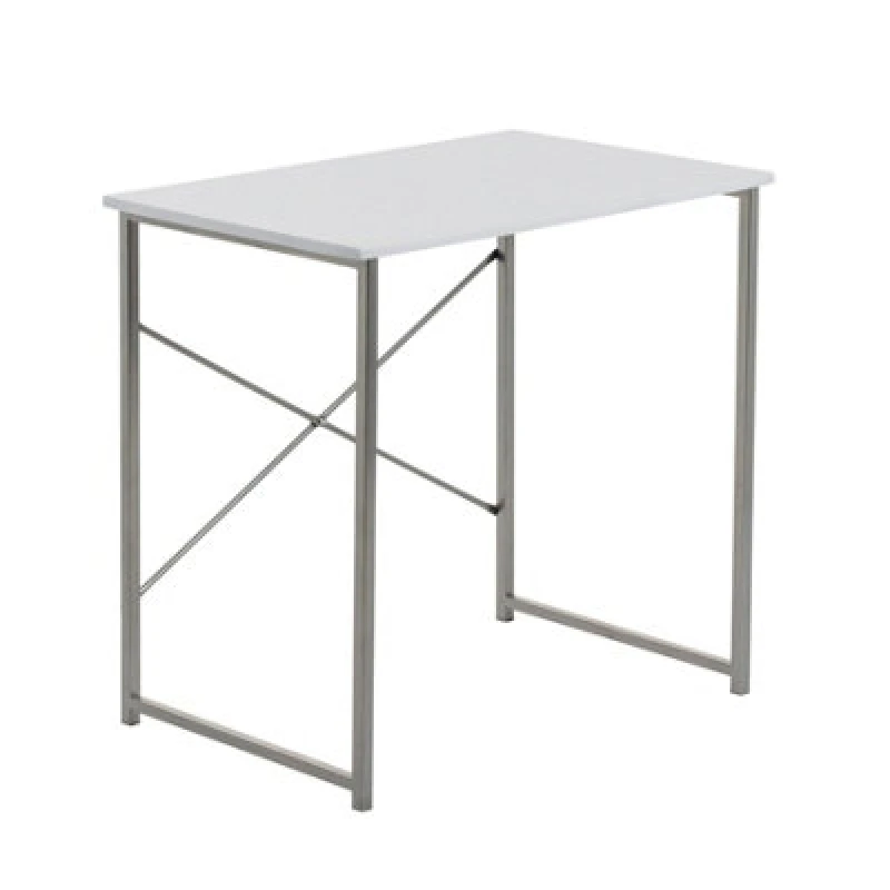 Image of Harbour Housewares Industrial Office Desk 80cm White