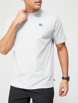 Image of Russell Athletic Crew T-Shirt - Grey Marl