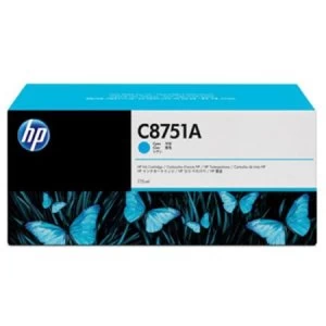 Image of HP C8751A Cyan Ink Cartridge