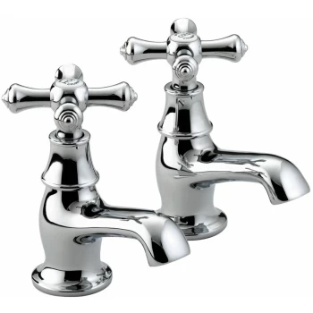 Image of Colonial Basin Taps - Chrome Plated - Bristan