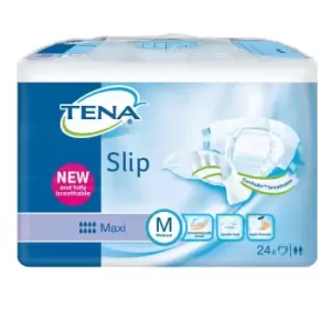 Image of Tena Slip Maxi Diaper Underpants Size M 24 Diapers