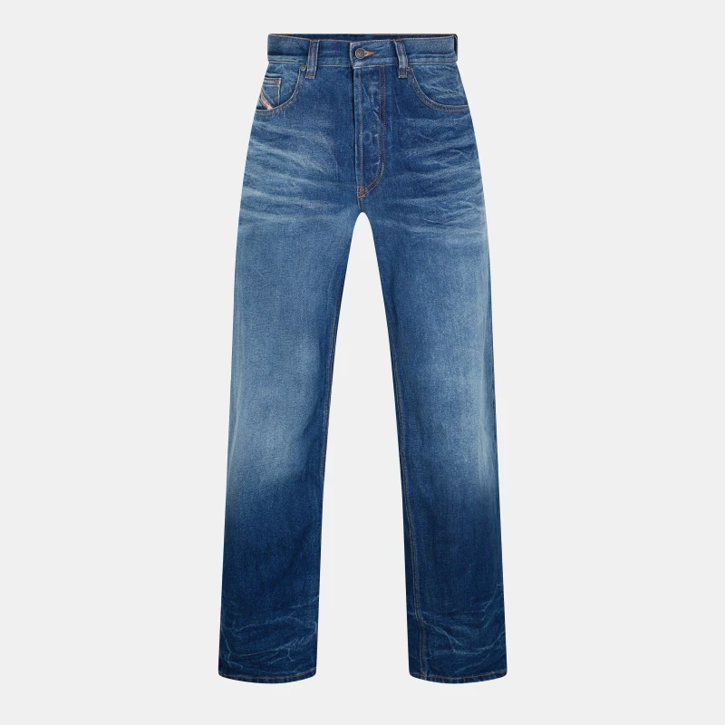 Image of Diesel Mens Straight Leg Jeans - Blue Male 28 R