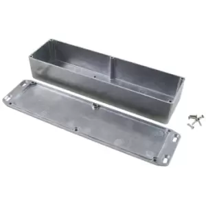 Image of Hammond 1590BXFL Diecast Enclosure Flanged Lid 254 x 70 x 49.5 Natural