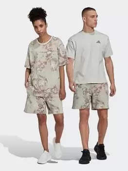 Image of adidas Parley Shorts (gender Neutral), Khaki, Size L, Men