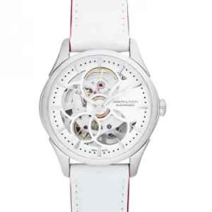 Image of Jazzmaster Automatic Skeleton Dial Stainless Steel Unisex Watch