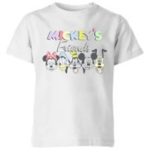 Image of Disney Mickey's Friends Kids T-Shirt - White - 7-8 Years - White