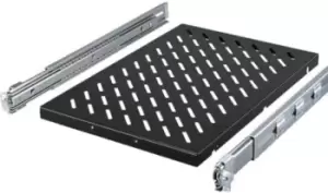 Image of Rittal Black Shelf 2U, 700mm x 419mm