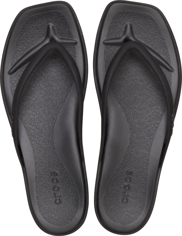 Image of Crocs Women Miami Flips Black 5