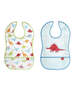 Image of Nuby Catch All Bibs x2
