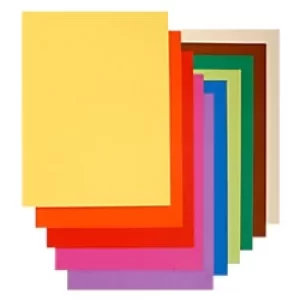 Image of Exacompta Recycled Square Cut Folders 150001E A4 Assorted Colours 80gsm Board Pack of 1000