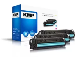 Image of KMP 1236,0030 toner cartridge Cyan, Magenta, Yellow