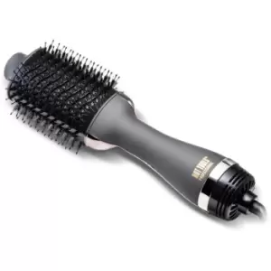 Image of Hottools Volumiser Black Gold Hot Air Brush for Hair Volume