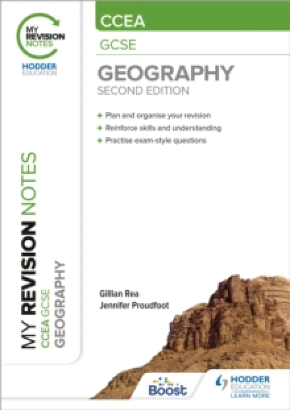 Image of Jennifer Proudfoot My Revision Notes: CCEA GCSE Geography Second Edition Book Multi unisex