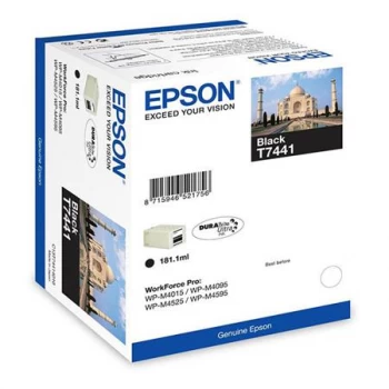 Image of Epson T7441 Black Ink Cartridge