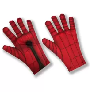 Image of Official Rubies Marvel Spider-Man Adult Digitally Printed Gloves