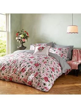Image of Cath Kidston Cath Kidston Tea Rose Floral Duvet Set - Sb