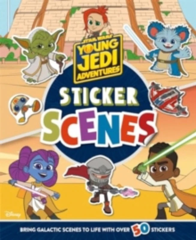 Image of Star Wars Jedi Adventures: Sticker Scenes Paperback / softback
