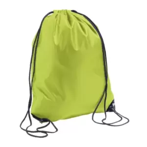 Image of SOLS Urban Gymsac Drawstring Bag (ONE) (Apple Green)