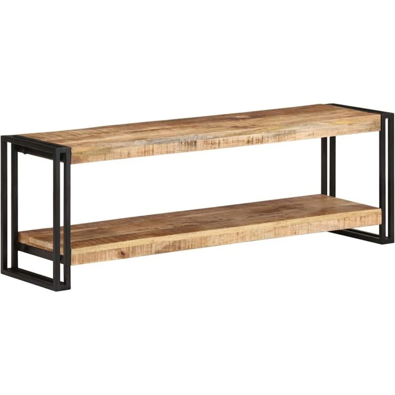 Image of VIDAXL TV Cabinet 120x30x40cm Rough Mango Wood Vidaxl 8720286069790