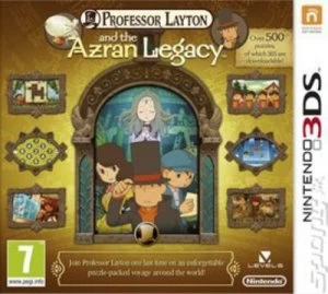 Image of Professor Layton and the Azran Legacy Nintendo 3DS Game