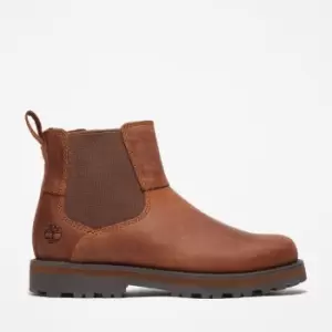 Image of Timberland Courma Kid Chelsea Boot For Junior In Brown Brown Kids, Size 3.5